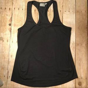 Athleta Racerback Black tank top size Medium